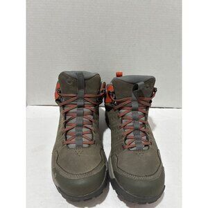 Oboz Sypes Mens 8.5 Gray Hiking Boots Mid Leather B-Dry Waterproof Camping gray